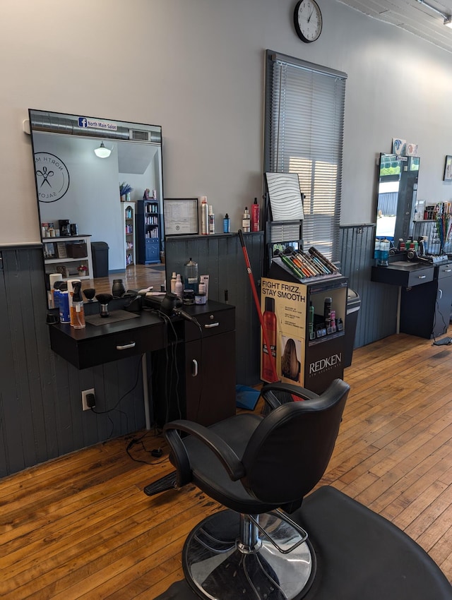 120 N Main St, Scottville, MI 49454 - office featuring wood-type flooring