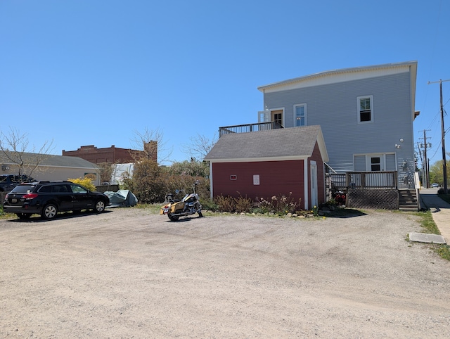120 N Main St, Scottville, MI 49454 - view of uncovered parking lot