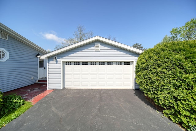 204 Parker St, Cement City, MI 49233 - view of detached garage