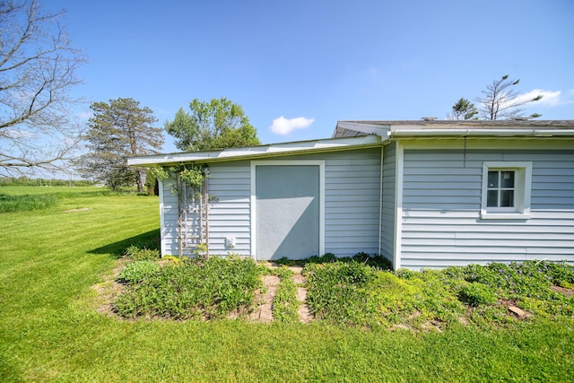 204 Parker St, Cement City, MI 49233 - view of outbuilding with an outdoor structure