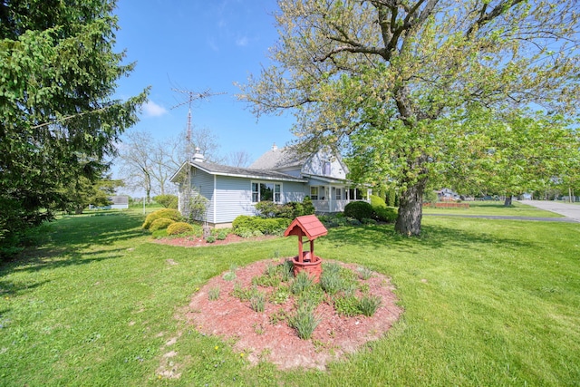 204 Parker St, Cement City, MI 49233 - view of green lawn