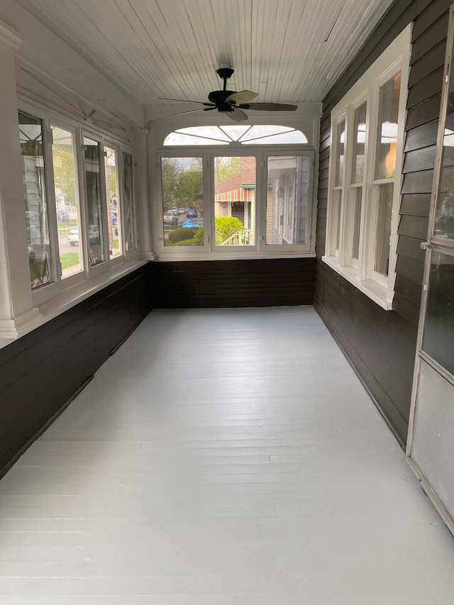 444 E Maplehurst St, Ferndale, MI 48220 - unfurnished sunroom with plenty of natural light