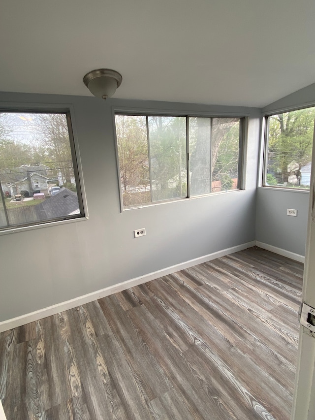 444 E Maplehurst St, Ferndale, MI 48220 - unfurnished room featuring plenty of natural light, wood finished floors, and baseboards