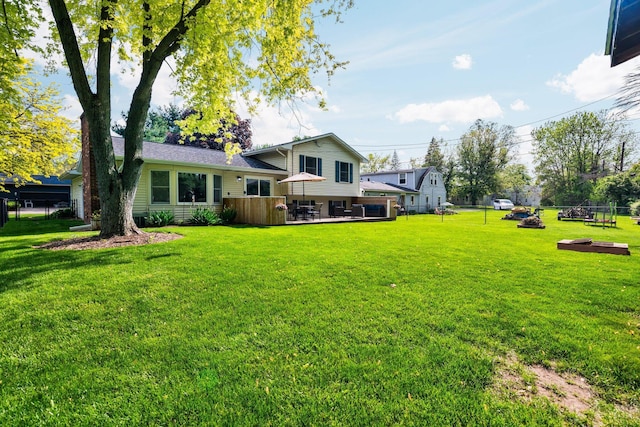 160 Cherry St, Milan, MI 48160 - view of yard