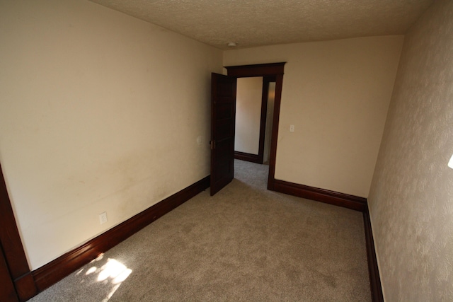212 Rose Pl, Kalamazoo, MI 49001 - spare room with carpet flooring, a textured ceiling, and baseboards