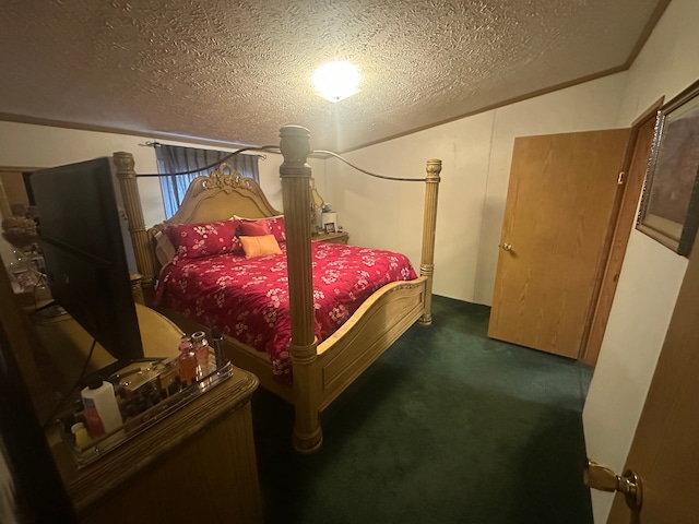 33332 Fern Ct, Lenox, MI 48048 - bedroom with a textured ceiling and carpet flooring