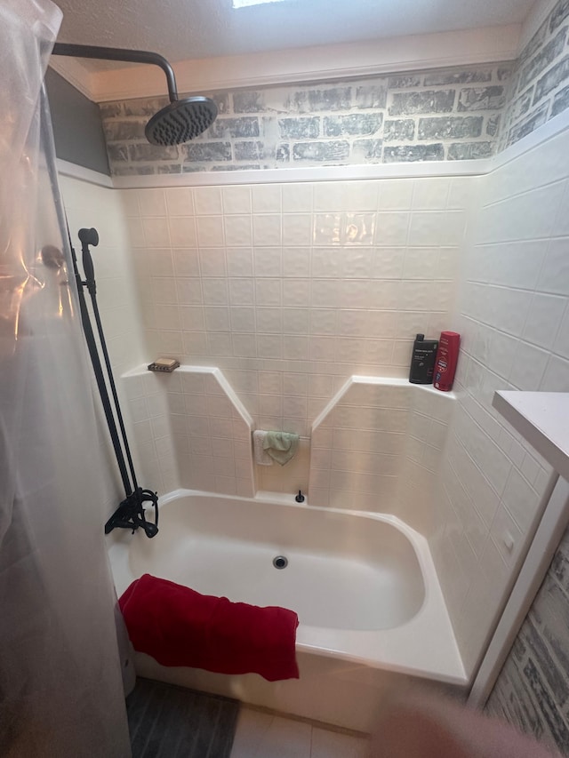 33332 Fern Ct, Lenox, MI 48048 - full bathroom featuring a bath and a shower