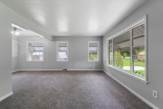 854 Hinckley Blvd, Jackson, MI 49203 - spare room featuring healthy amount of natural light, carpet floors, and baseboards