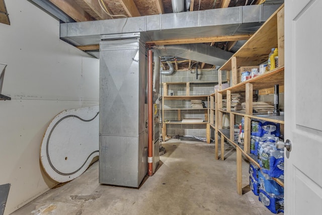 11317 N Dr, Brooklyn, MI 49230 - view of unfinished below grade area
