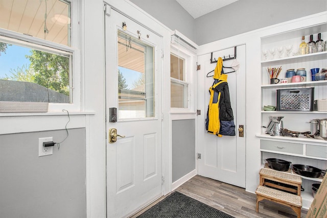 622 Thomas St SE, Grand Rapids, MI 49503 - mudroom featuring wood finished floors