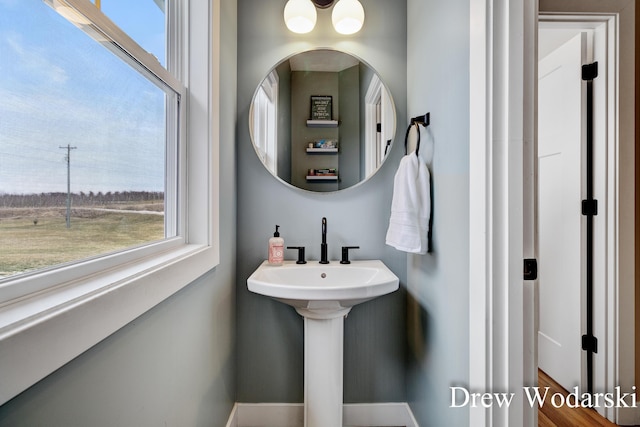 4688 20 Mile Rd, Kent City, MI 49330 - bathroom with baseboards