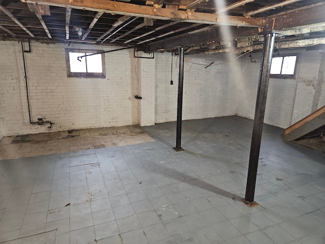 5297 Vancouver St, Detroit, MI 48204 - basement featuring healthy amount of natural light and tile patterned floors