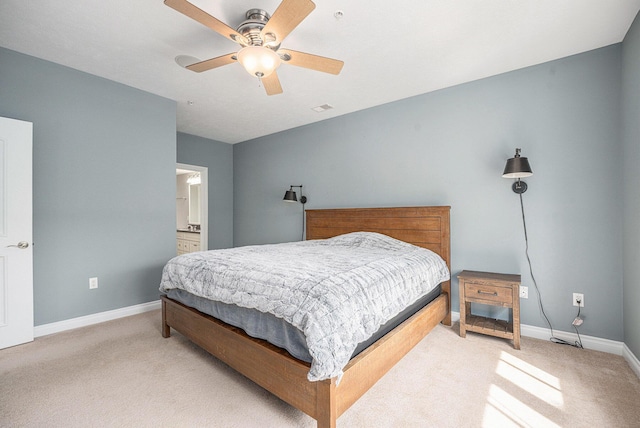 327 State St # 2, Saint Joseph, MI 49085 - bedroom featuring carpet flooring, baseboards, and ceiling fan