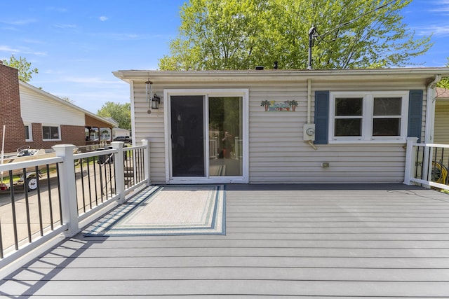 22171 Monterey Dr, Trenton, MI 48183 - view of deck
