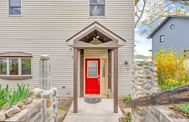 186 Goldsmith Dr, Clarklake, MI 49234 - view of doorway to property