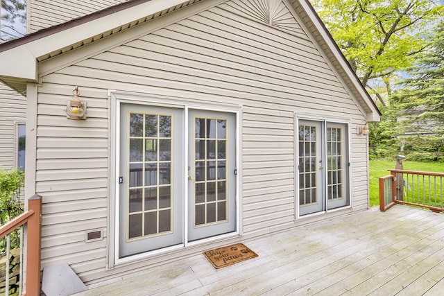 186 Goldsmith Dr, Clarklake, MI 49234 - view of deck