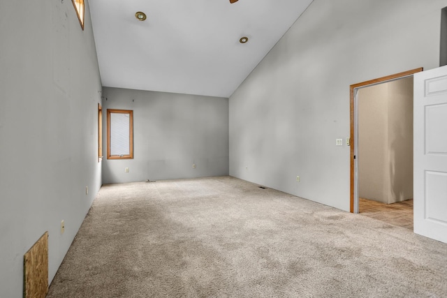186 Goldsmith Dr, Clarklake, MI 49234 - unfurnished room featuring carpet floors and a ceiling fan