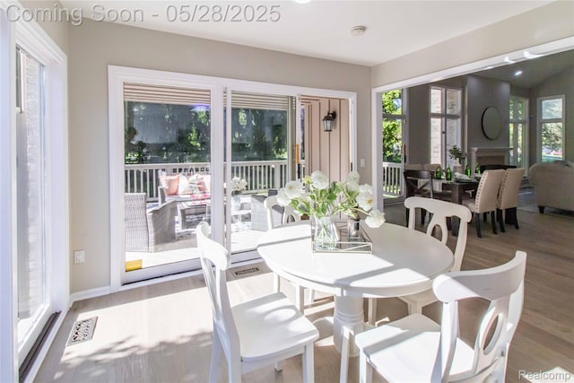22170 Orchard Way, Beverly Hills, MI 48025 - dining room with wood finished floors