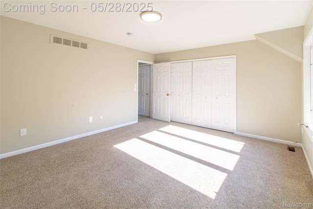 22170 Orchard Way, Beverly Hills, MI 48025 - unfurnished bedroom featuring carpet floors, baseboards, and a closet