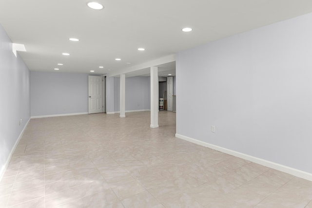15945 Horger Ave, Allen Park, MI 48101 - unfurnished room with recessed lighting and baseboards