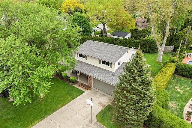6557 N Twindale, Shelby Twp, MI 48316 - aerial view of property and surrounding area