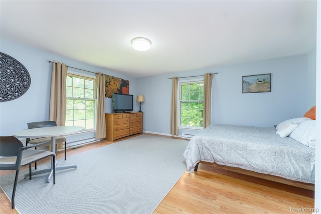835 W Marr Rd, Howell, MI 48855 - bedroom featuring wood finished floors