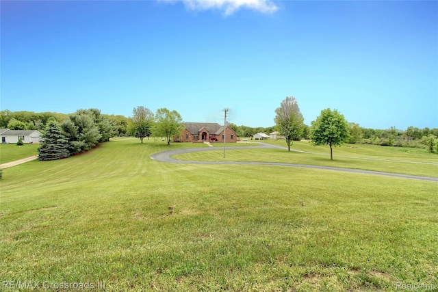 12161 Ladd Rd, Brooklyn, MI 49230 - view of property's community featuring a lawn