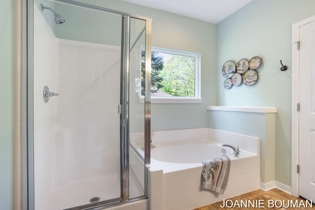 94 Cheyenne Ave, Holland, MI 49424 - full bathroom with a shower stall and a bath