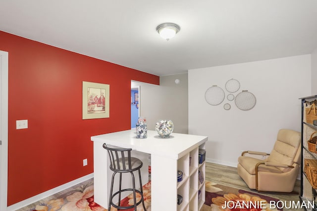 94 Cheyenne Ave, Holland, MI 49424 - dining room featuring baseboards and wood finished floors