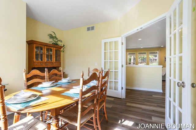 94 Cheyenne Ave, Holland, MI 49424 - dining room with wood finished floors and french doors