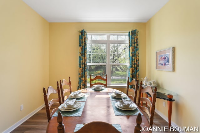 94 Cheyenne Ave, Holland, MI 49424 - dining area featuring plenty of natural light, baseboards, and wood finished floors