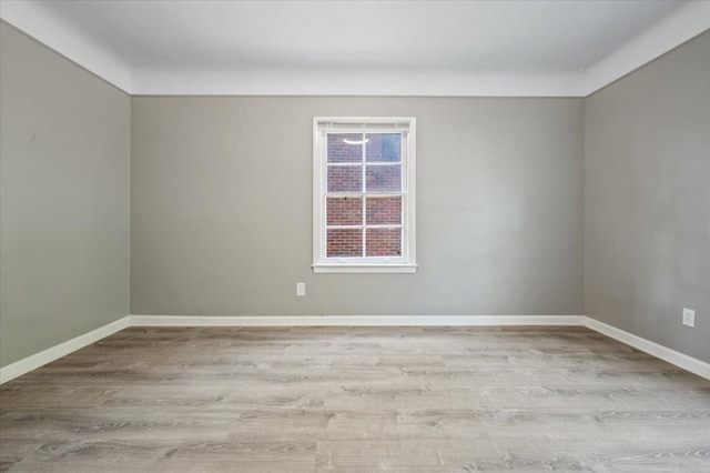 18611 Pinehurst St, Detroit, MI 48221 - unfurnished room featuring wood finished floors and baseboards