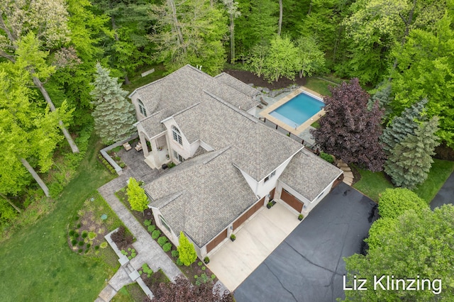 966 Timber Winds Dr SW, Grand Rapids, MI 49534 - view from above of property