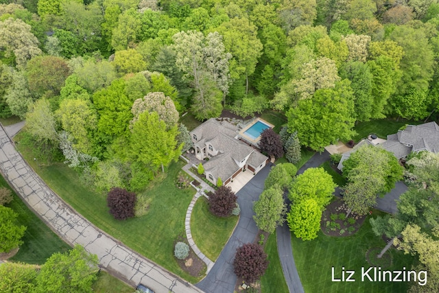 966 Timber Winds Dr SW, Grand Rapids, MI 49534 - drone / aerial view of a forest