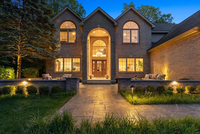 966 Timber Winds Dr SW, Grand Rapids, MI 49534 - view of exterior entry featuring brick siding