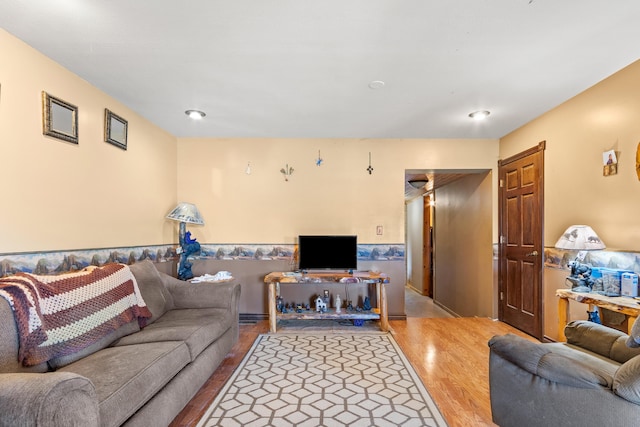 2495 Stitt Rd, Mio, MI 48647 - living area featuring light wood-style floors