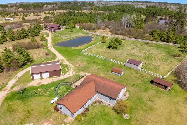 2495 Stitt Rd, Mio, MI 48647 - drone / aerial view of a large body of water
