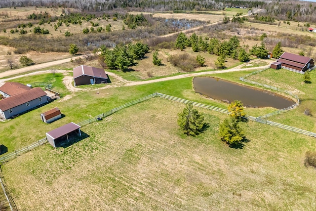 2495 Stitt Rd, Mio, MI 48647 - overview of rural landscape with a large body of water