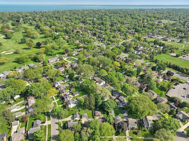 441 Roland Rd, Grosse Pointe Farms, MI 48236 - aerial view of property and surrounding area with nearby suburban area and a nearby body of water