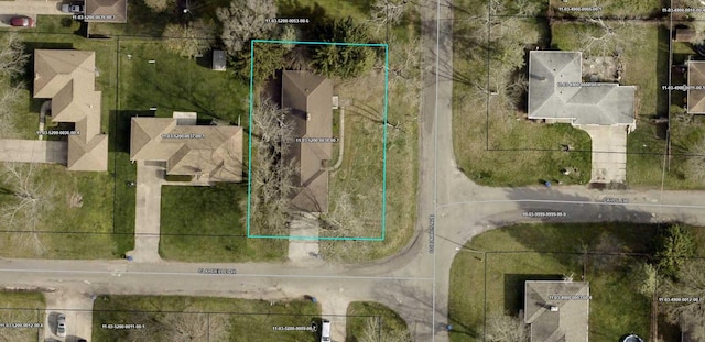 1648 Columbus Ave, Benton Harbor, MI 49022 - map of property location featuring property boundaries highlighted