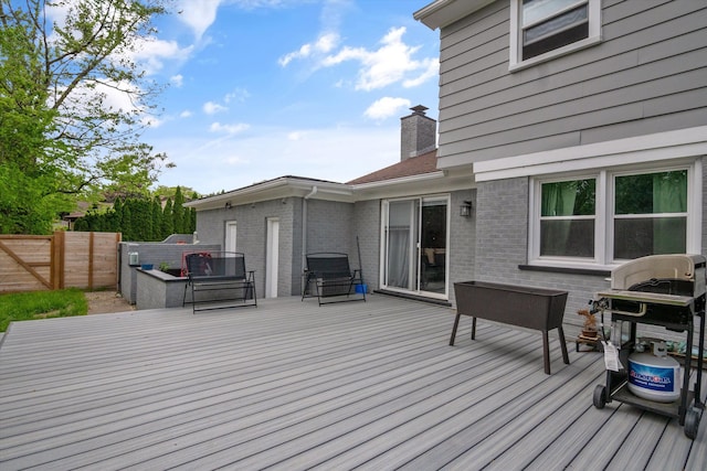 18441 Roseland Blvd, Lathrup Village, MI 48076 - view of wooden terrace