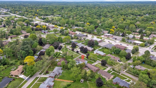 18441 Roseland Blvd, Lathrup Village, MI 48076 - view of property location featuring a forest and nearby suburban area