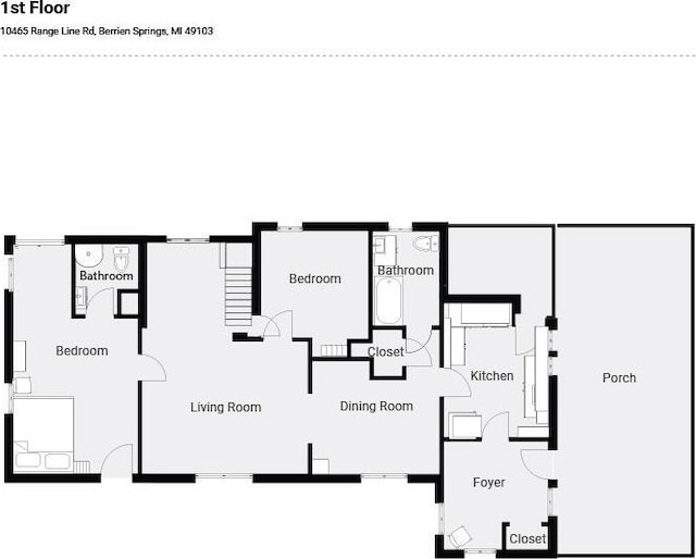 10465 Range Line Rd, Berrien Springs, MI 49103 - home floor plan