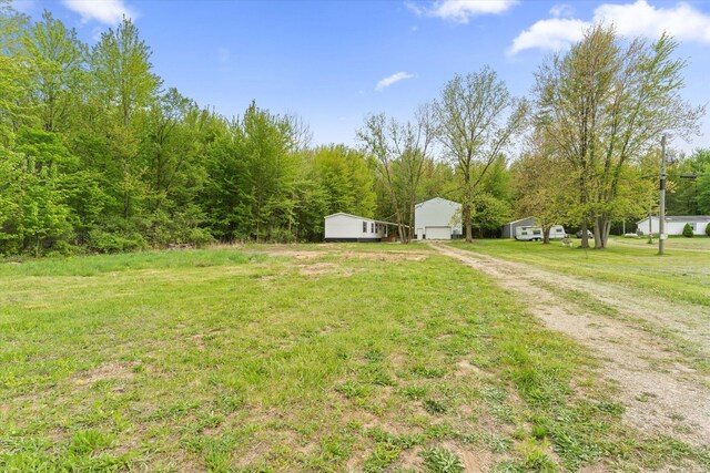 16747 Williamsville St, Vandalia, MI 49095 - view of green lawn with driveway