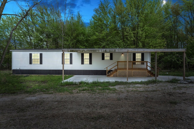 16747 Williamsville St, Vandalia, MI 49095 - view of manufactured / mobile home