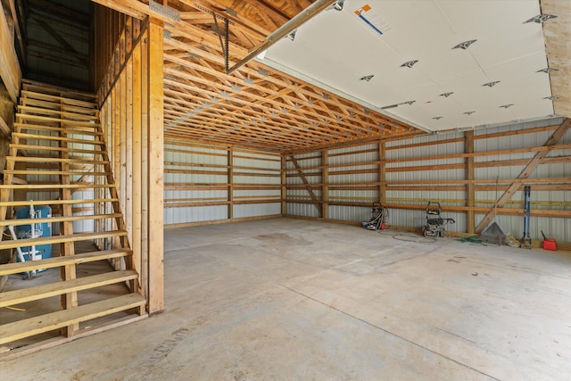 16747 Williamsville St, Vandalia, MI 49095 - view of garage