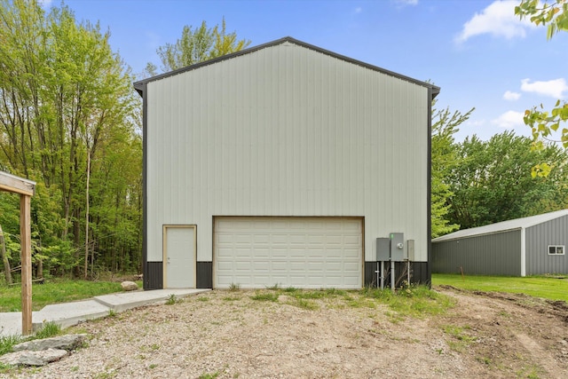 16747 Williamsville St, Vandalia, MI 49095 - view of detached garage