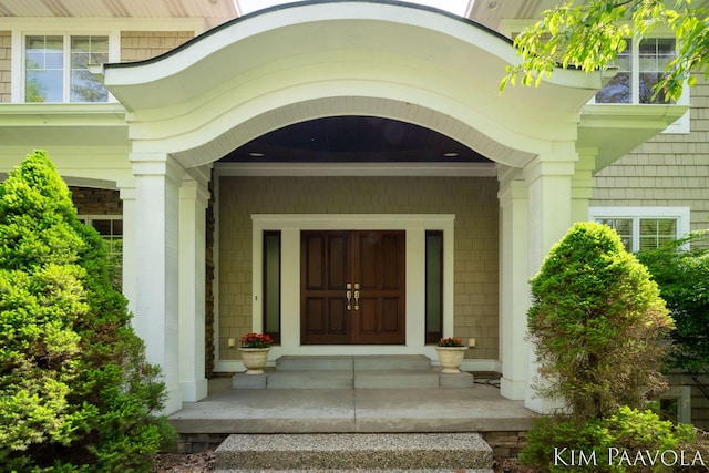 3099 Pickford Dr SE, Ada, MI 49301 - property entrance with covered porch