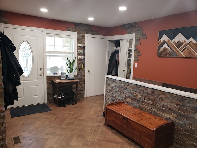15701 Middlebelt Rd, Romulus, MI 48174 - entryway featuring recessed lighting