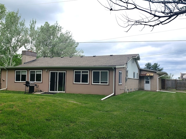 15701 Middlebelt Rd, Romulus, MI 48174 - back of property with a chimney